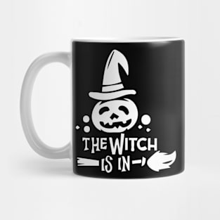 The Witch Is In-Dark Mug